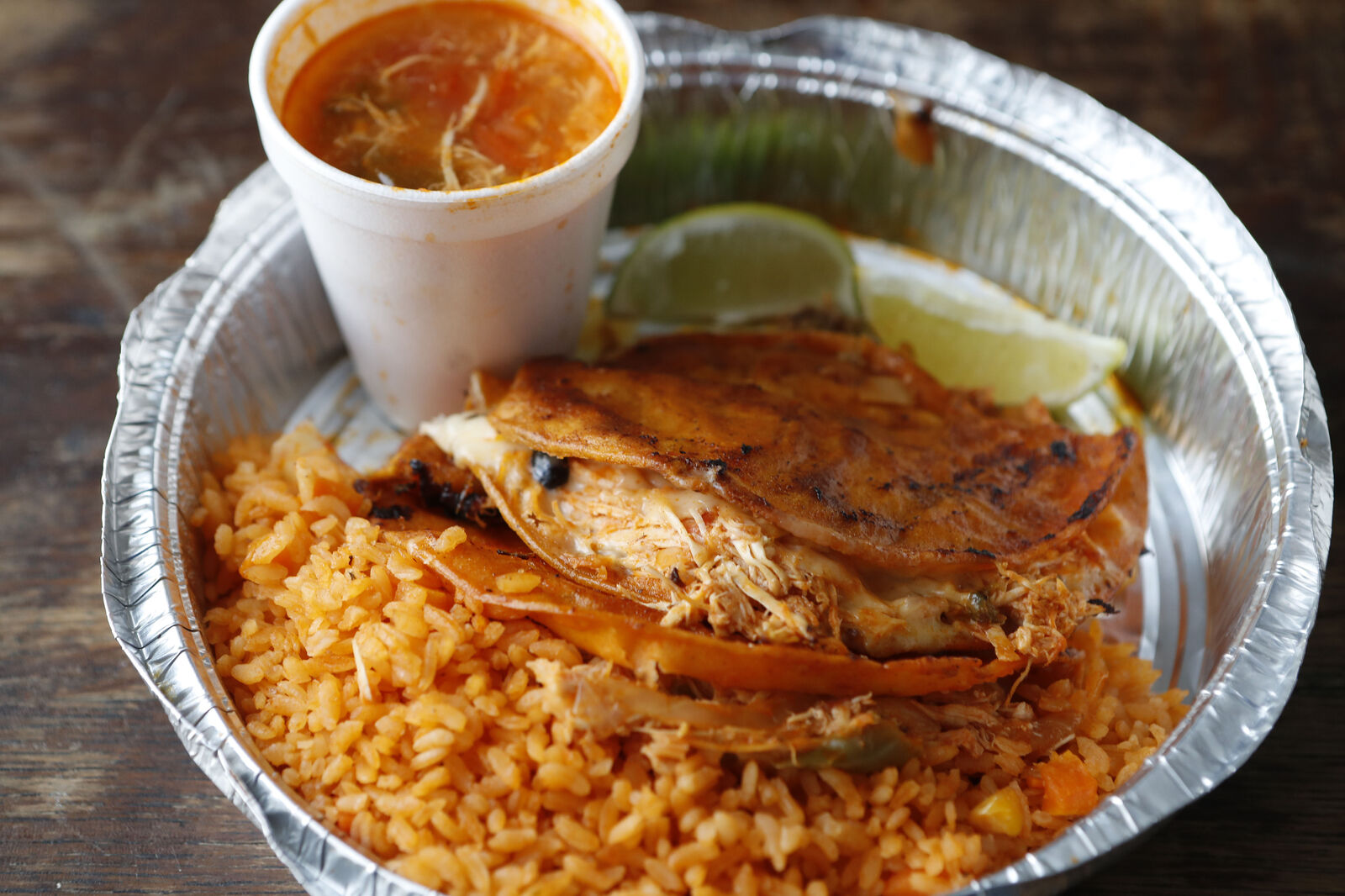 Chicken Birria Con Consome